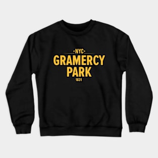 Gramercy Park: Authentic NYC Streetwear for Urban Explorers Crewneck Sweatshirt